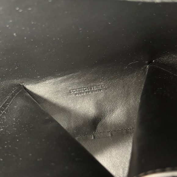 Bottega Veneta Skypper Croc Embossed Leather Tote - Picture 4 of 10